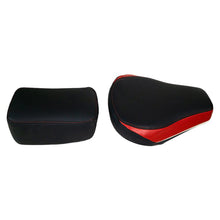 Uber Twin Bike Seat Cover Black and Red for Bullet