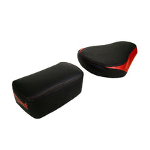Uber Twin Bike Seat Cover Black and Red for Bullet
