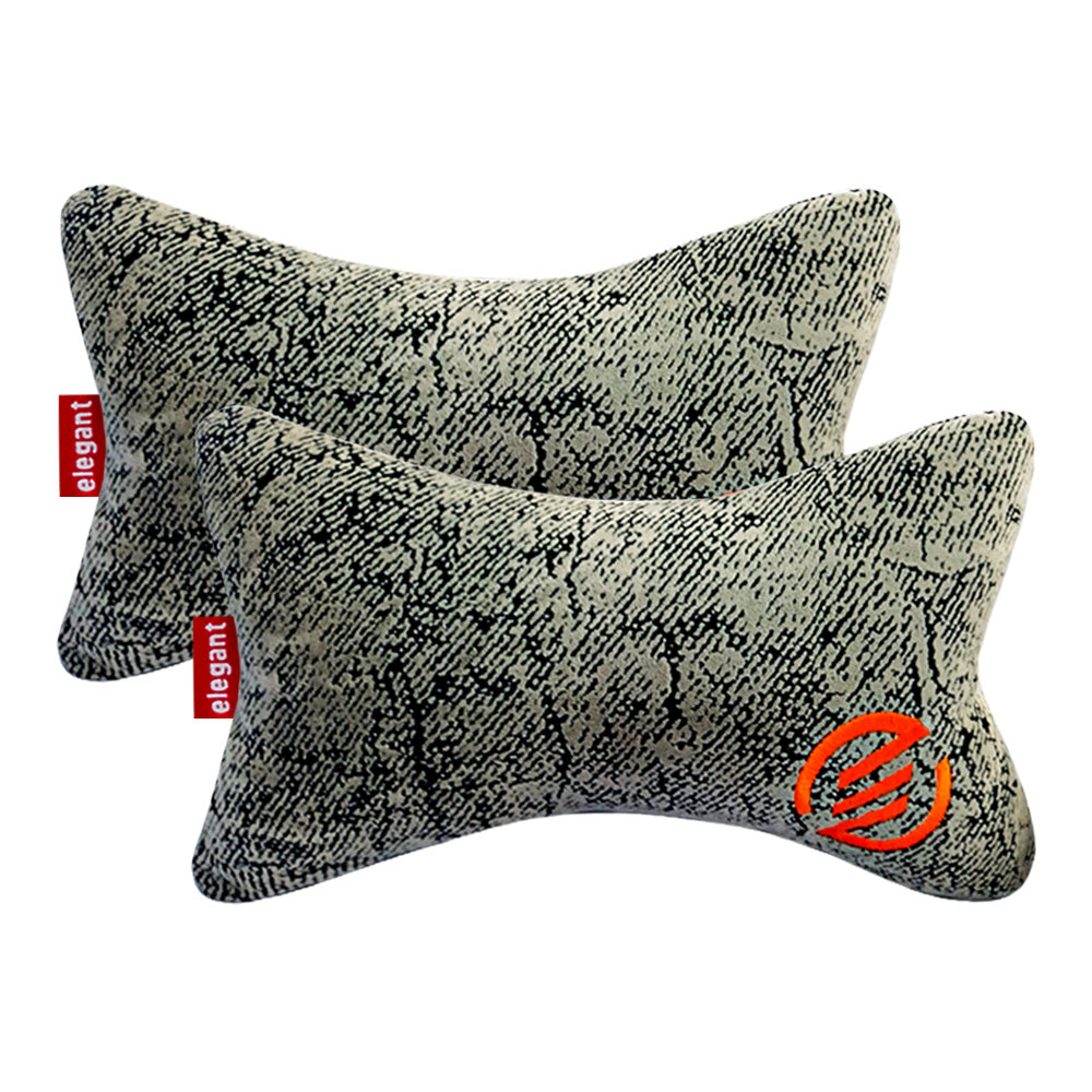 Elegant Comfy Velvet Cushion & Neck Rest Car Pillow CU13