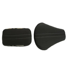 Bolt Sports Twin Bike Seat Cover Black and Silver for Bullet