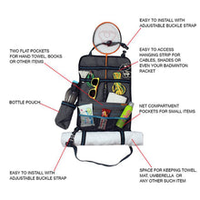 Sporty Car Back Seat Organizer | Elelgant Auto Retail