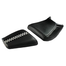 Load image into Gallery viewer, Gallop Style Twin Bike Seat Cover Black and White for KTM Duke
