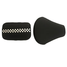 Gallop Style Twin Bike Seat Cover Black and White for Bullet