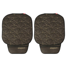 Load image into Gallery viewer, Space CoolPad Car Seat Cushion Black and Grey (Set of 2)
