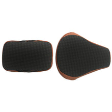 Rodeo Luxury Twin Bike Seat Cover Tan with Black Top for Bullet
