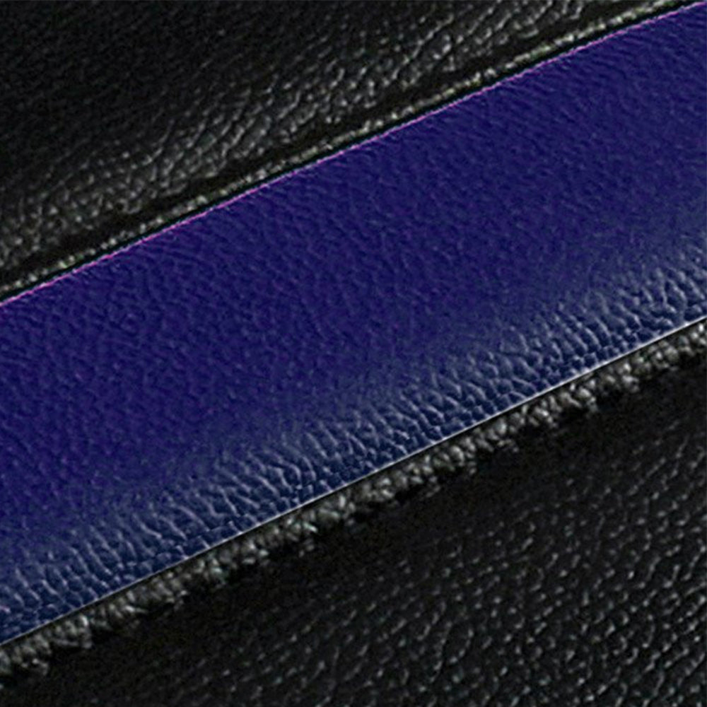 Cameo Sports Twin Bike Seat Cover Black and Blue for Bullet