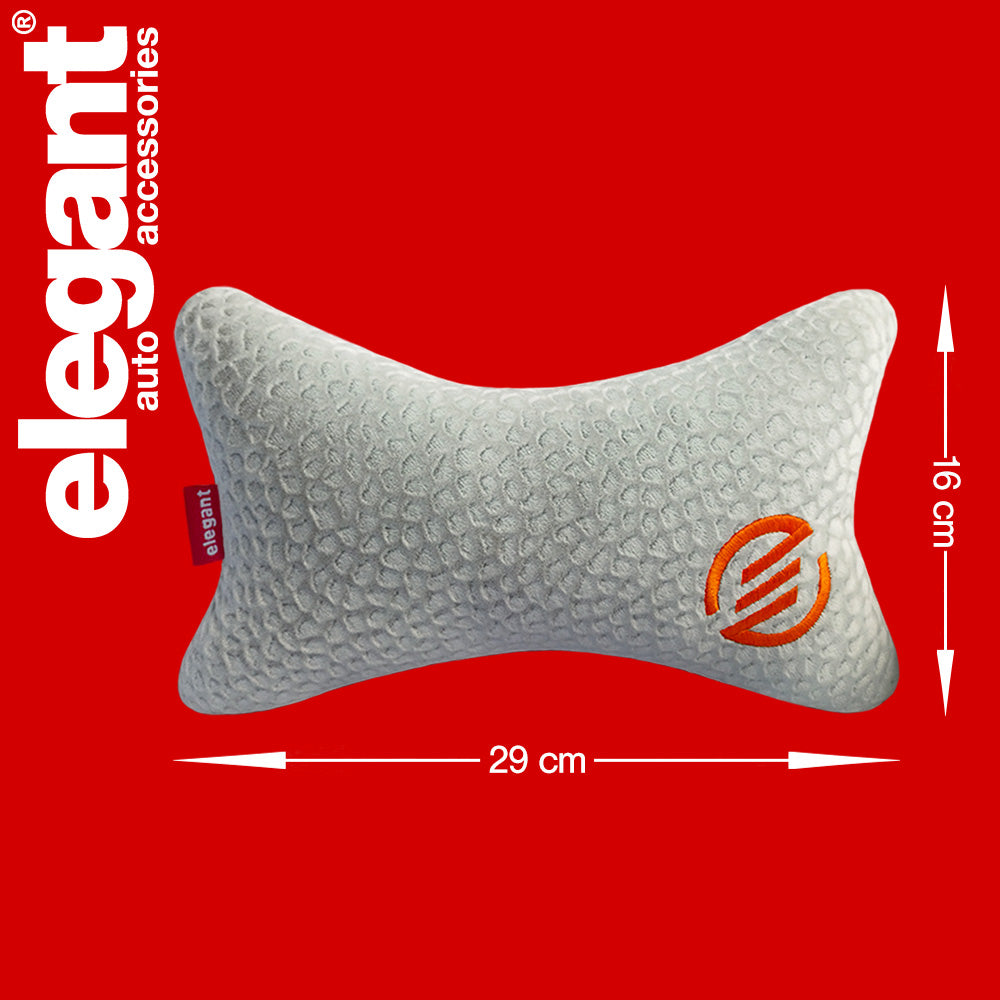 Elegant Comfy Velvet Cushion & Neck Rest Car Pillow CU12