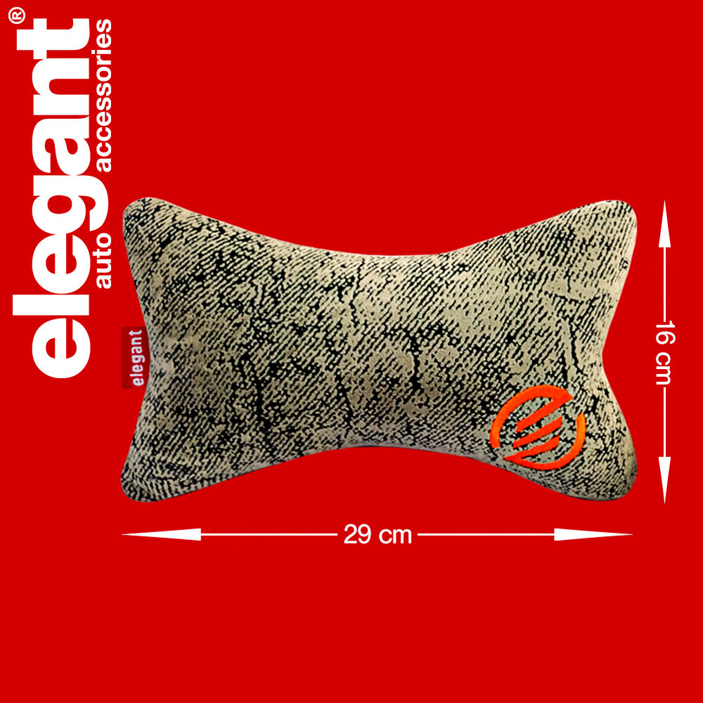 Elegant Comfy Velvet Cushion & Neck Rest Car Pillow CU13