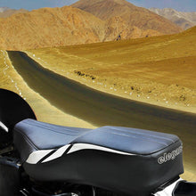 Bolt Sports Twin Bike Seat Cover Black and Silver
