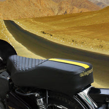 Cameo Sports Bike Seat Cover Black and Yellow