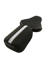 Cameo Sports Twin Bike Seat Cover Black and White for Bullet