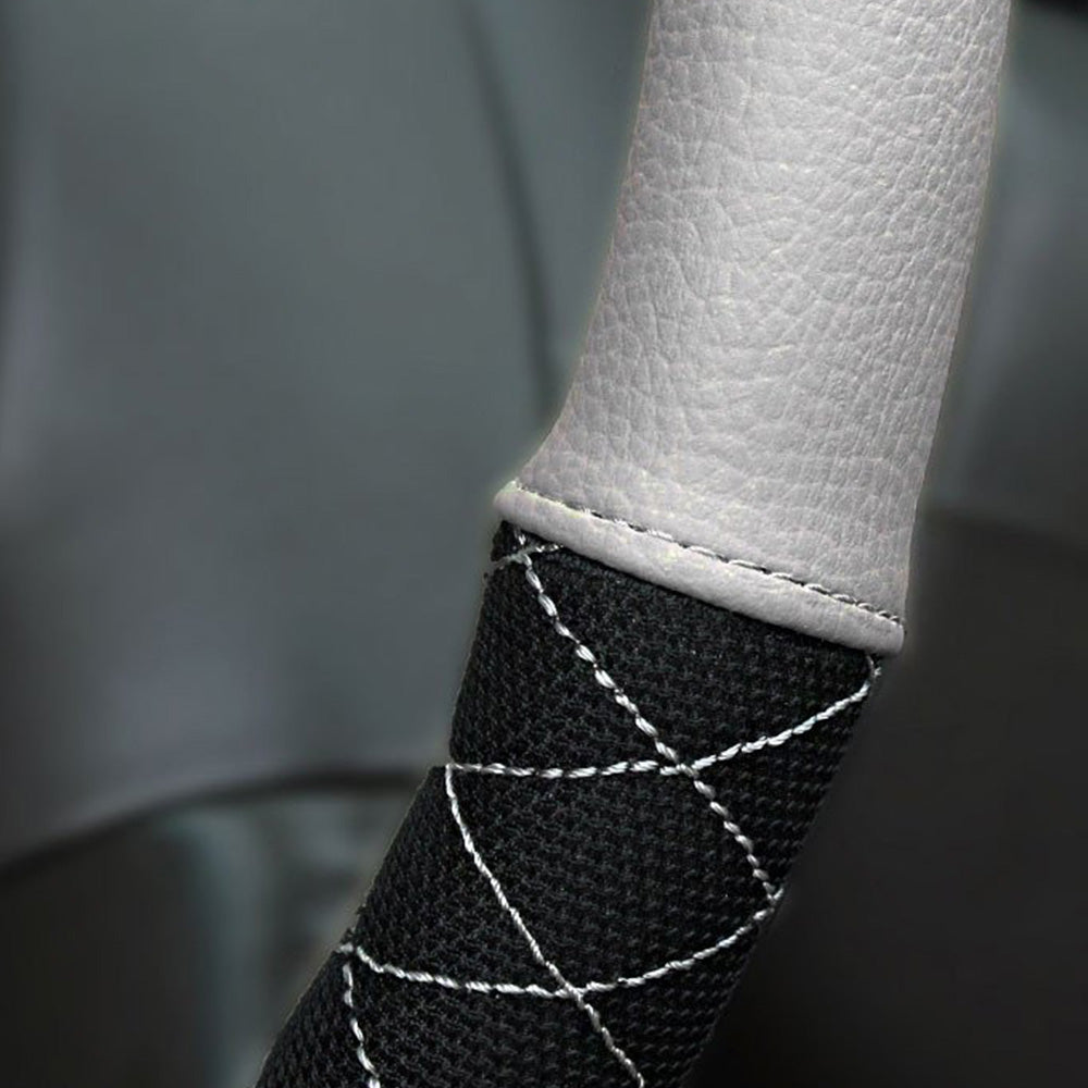 Car Steering Wheel Cover Grey