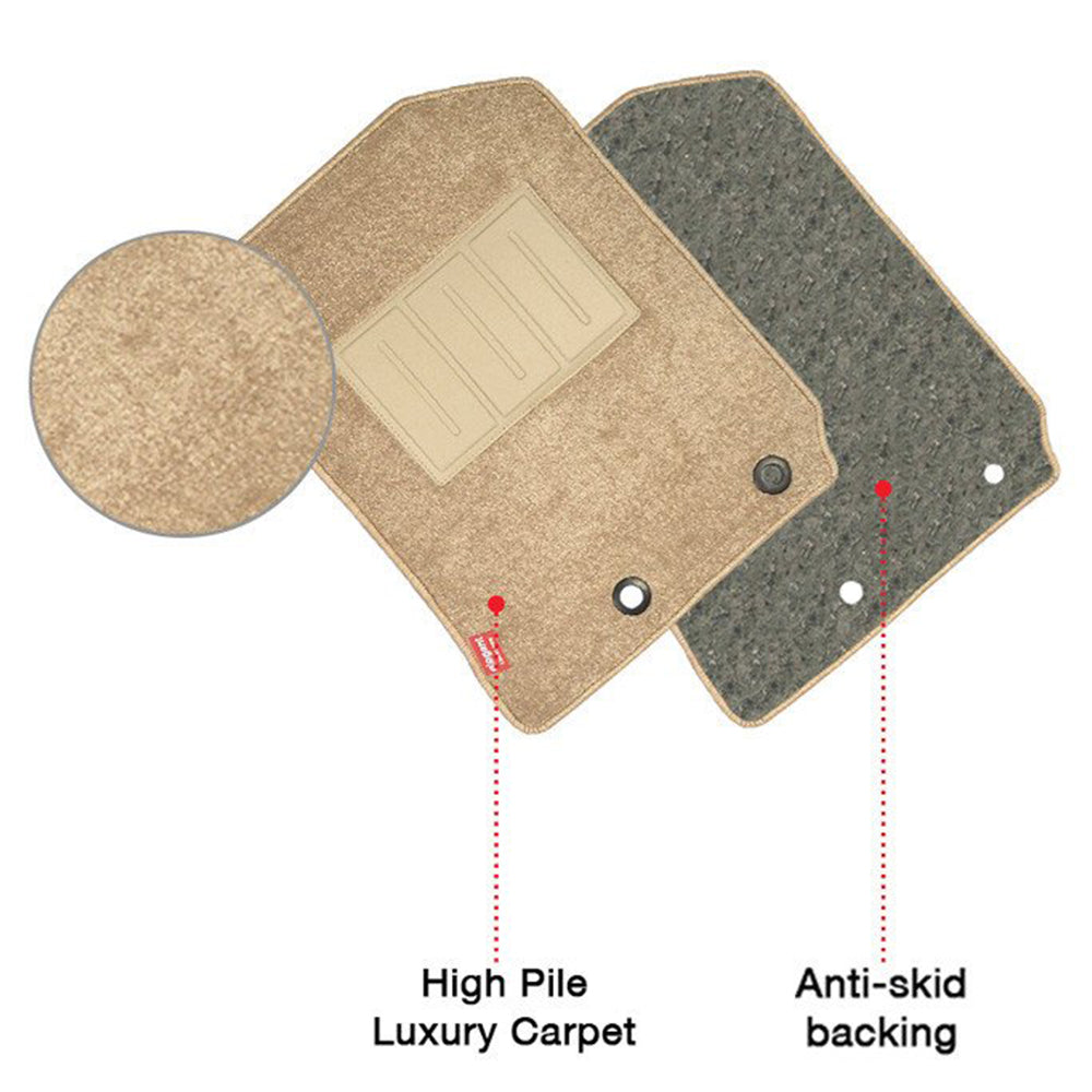 HYUNDAI Trajet 2000> 3Piece Set  -Tailored Carpet Car Mats