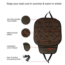 Load image into Gallery viewer, Space CoolPad Car Seat Cushion Black and Red (For Driver)
