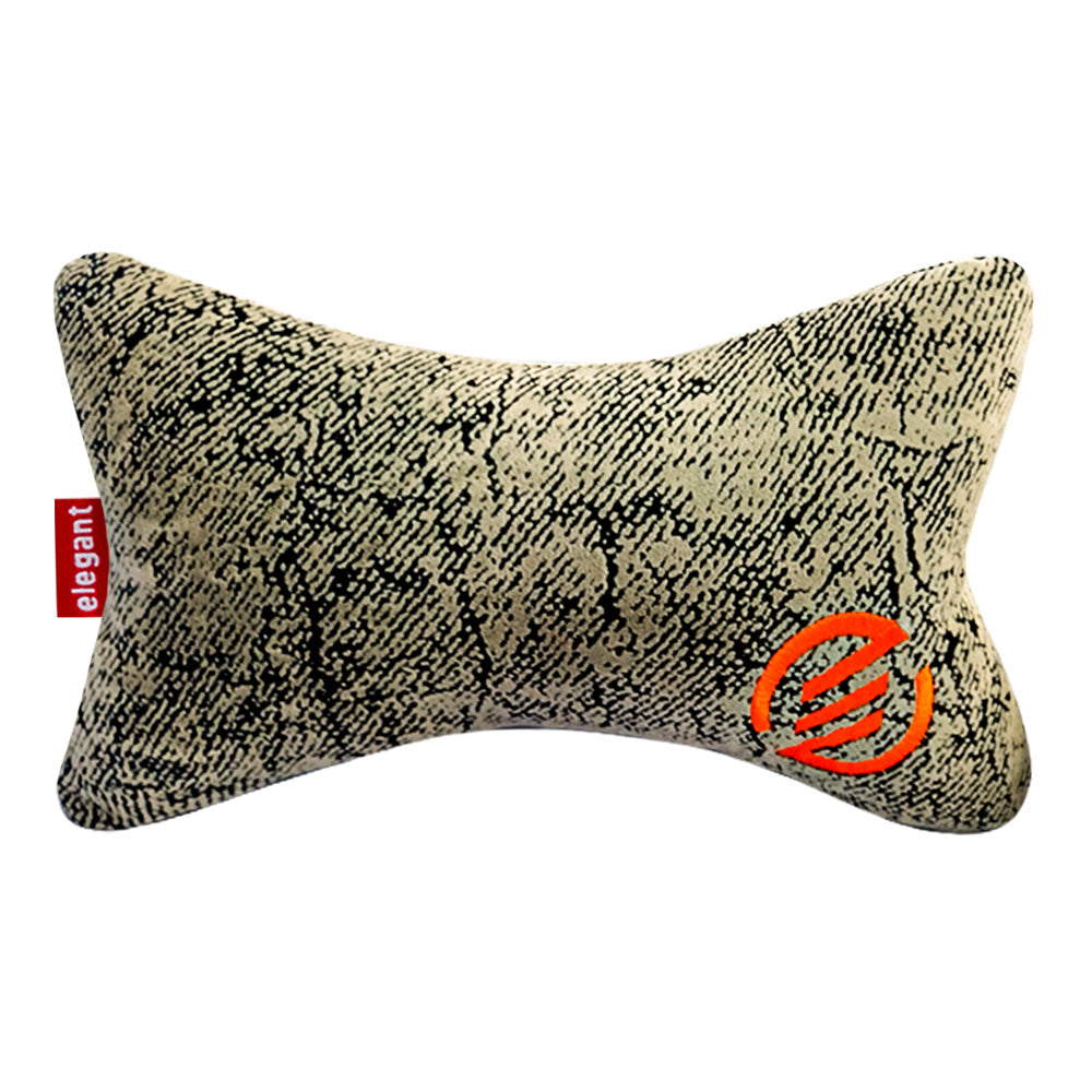 Elegant Comfy Velvet Cushion & Neck Rest Car Pillow CU13