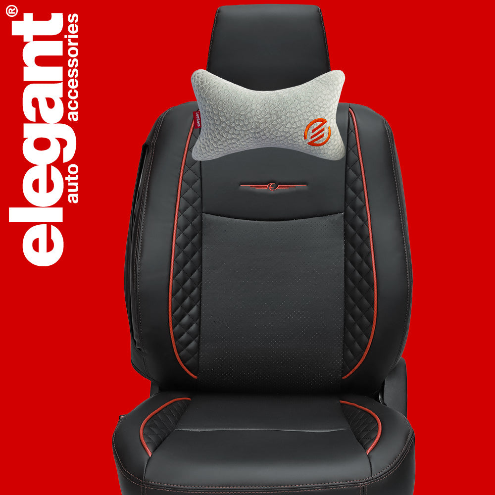 Elegant Comfy Velvet Cushion & Neck Rest Car Pillow CU12
