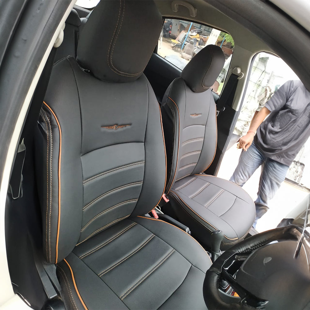 Vogue Urban Plus Art Leather Car Seat Cover For MG Hector Plus