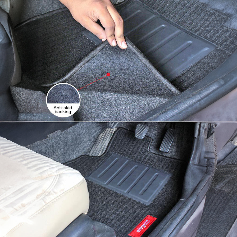 Cord Carpet Car Floor Mat For Kia Seltos Elegant Auto Retail