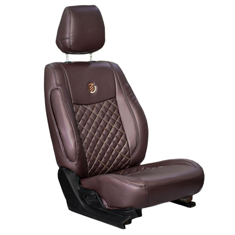 Venti 3 Perforated Art Leather Car Seat Cover Store For Tata Tigor