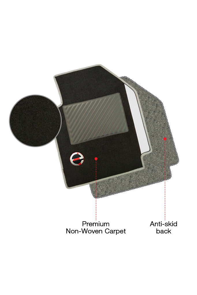 Duo Carpet Car Floor Mat For Hyundai Grand I10