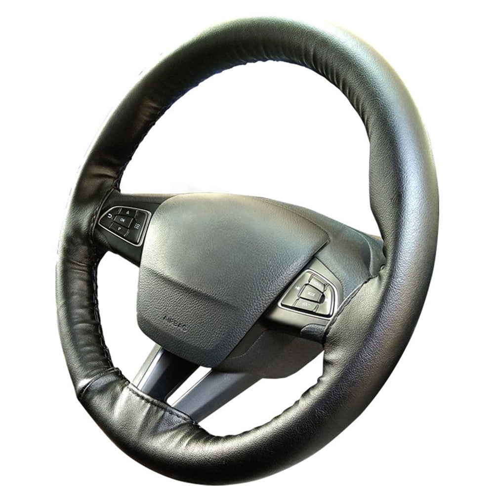 Posh Art Leather Car Steering Wheel Cover For Tata Harrier