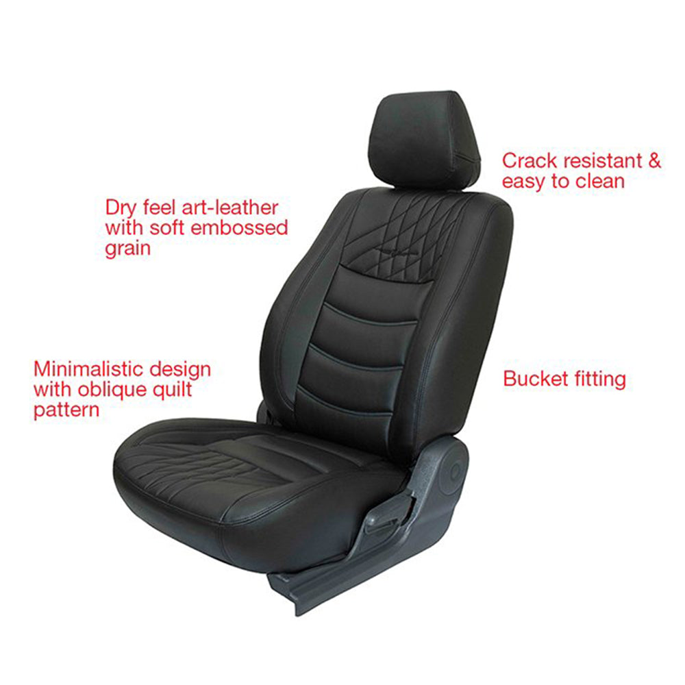 Glory Colt Art Leather Car Seat Cover For Volkswagen Polo
