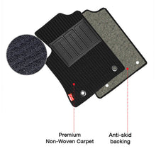 Load image into Gallery viewer, Cord Carpet Car Floor Mat For Toyota Glanza Odourless
