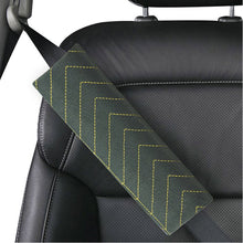 Load image into Gallery viewer, Fabric Seat Belt Shoulder Pads Grey Line Set of 2
