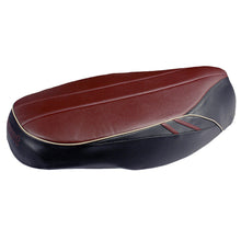 Verve Style Scooter Seat Cover Black and Plum