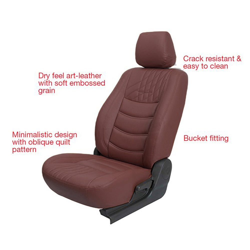 Glory Colt Art Leather Car Seat Cover For Volkswagen Polo