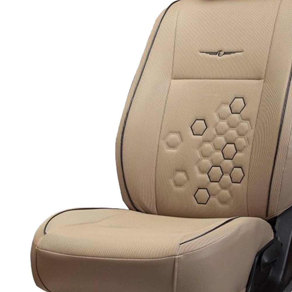 Fresco Fizz Fabric Car Seat Cover For Mahindra Marazzo