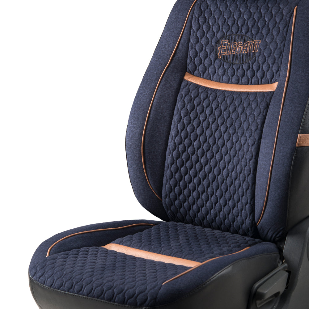 Denim Retro Velvet Fabric Seat Cover Blue Online – Elegant Auto Retail