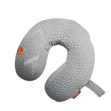 Load image into Gallery viewer, Elegant Silky Velvet Travel Pillow Grey
