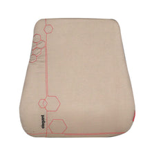 Load image into Gallery viewer, Elegant Zig Memory Foam Full Slim Back Rest Support Car Pillow - Beige
