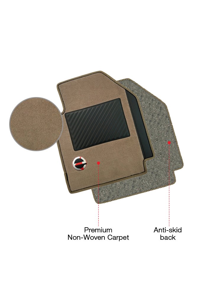 Duo Carpet Car Floor Mat For Hyundai Grand I10