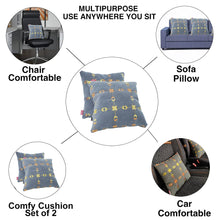 Elegant Comfy Cushion Pillow Square Design Set of 2 CU10 | Elegant Auto Retail