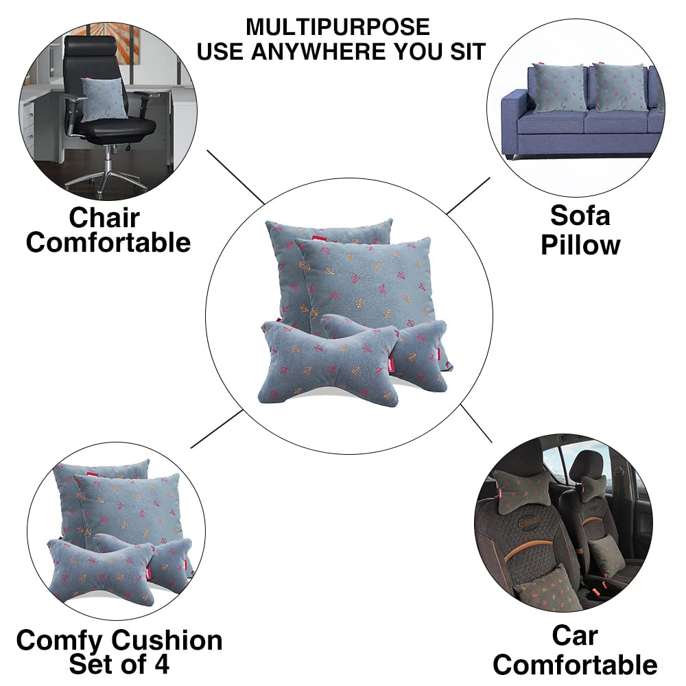 Elegant Car Comfy Pillow And Neck Rest Fly | Elegant Auto Retail