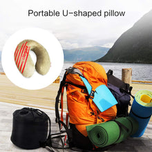 Elegant Cross Memory Foam Travel Pillow Beige  | Elegant Auto Retail