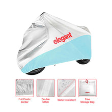Load image into Gallery viewer, Elegant Body Cover WR White And Blue for Cruiser Bikes
