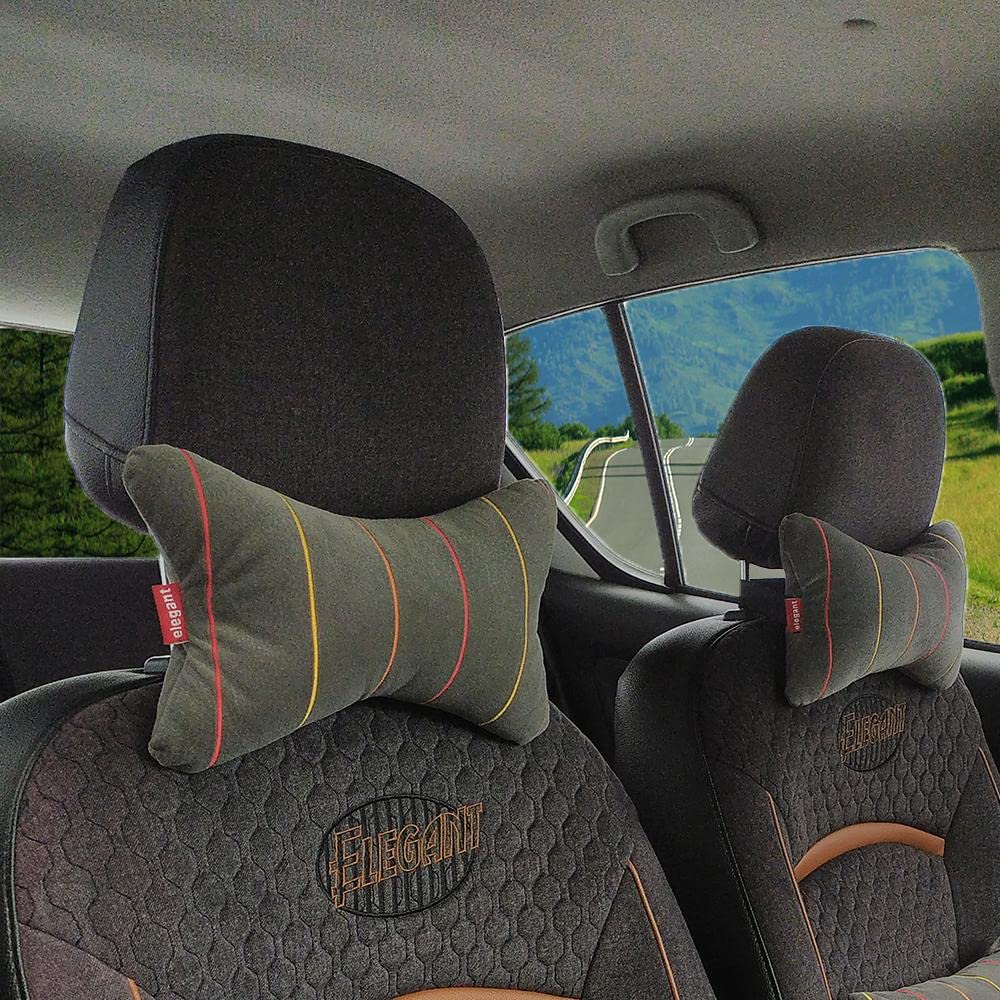 Elegant Comfy Car Neck Rest Pillow Set of 2 CU06 | Elegant Auto Retail