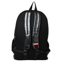 Elegant BLCK02 Leatherette Classic Laptop Backpack & Bags back side Image (Black)