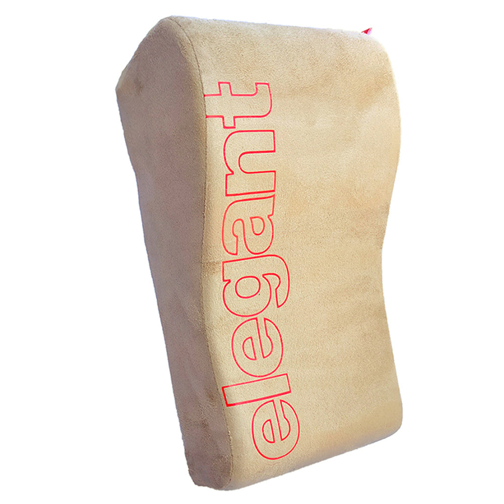 Elegant Active Memory Foam Car Arm Rest Support Cushion Pillow In Beige | Elegant Auto Retail