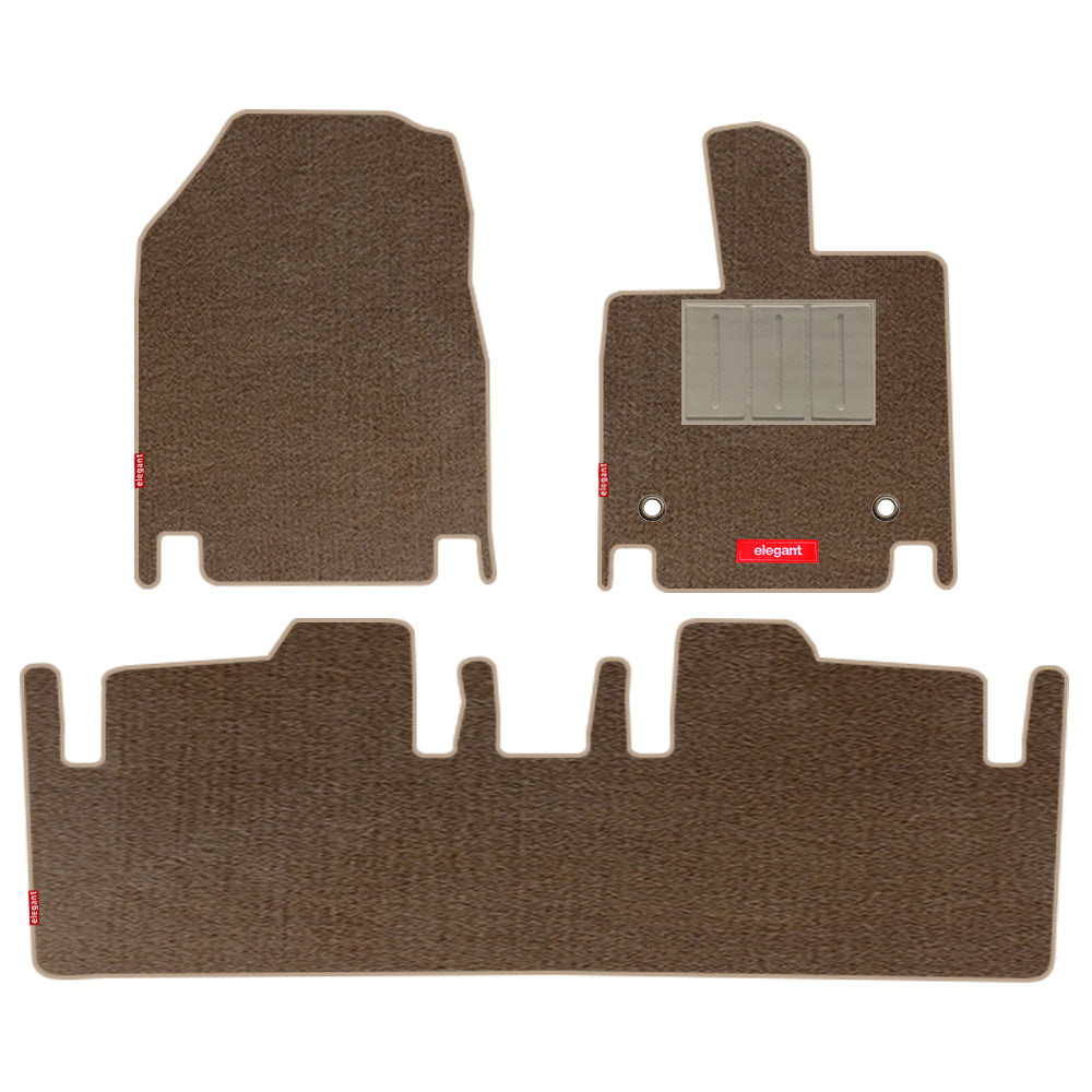 Duo Carpet Car Floor Mat For Mahindra BE 6 - Beige Beige | Elegant Auto Retail