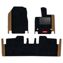 Duo Carpet Car Floor Mat For Mahindra BE 6 - Black Beige | Elegant Auto Retail