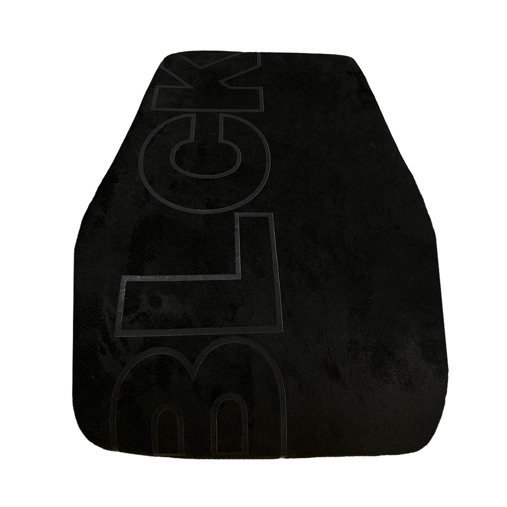 Elegant BLCK Memory Foam Slim Back Rest Support Car Pillow
