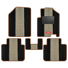 Edge Carpet Car Floor Mat For Maruti Brezza ( In Black and Beige ) Elegant Auto Retail