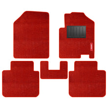 Miami Carpet Car Floor Mat For Maruti Brezza ( In Red ) Elegant Auto Retail