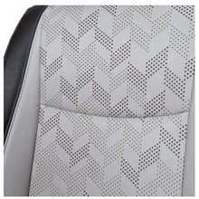 Apex Nappa PR Bucket Fit Art Leather Premium Car Seat Cover For Maruti Brezza | in CGrey-Black Colour | Elegant Auto Retail