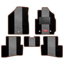 Edge Car Floor Mat For Toyota Vellfire Black Grey | Elegant Auto Retail