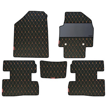 Luxury Leatherette Car Floor Mat For Hyundai Creta - Black Tan | Elegant Auto Retail